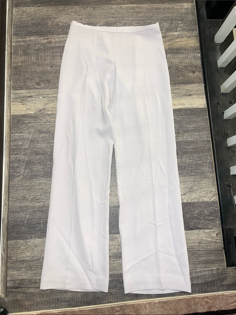 Max Mara Made in Italy White Tailored Trousers Pants Women’s US 10